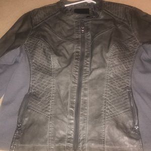 Leather jacket